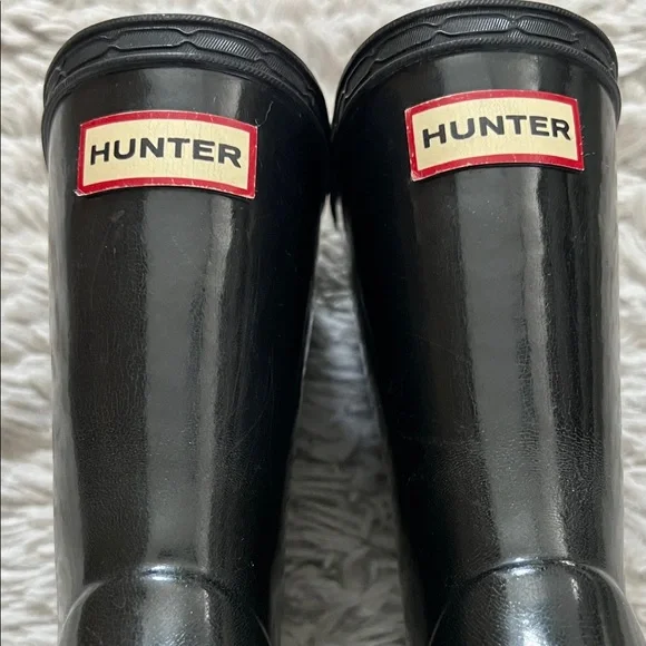 Hunter Kids First Gloss Rain Boots - Picture 10 of 13